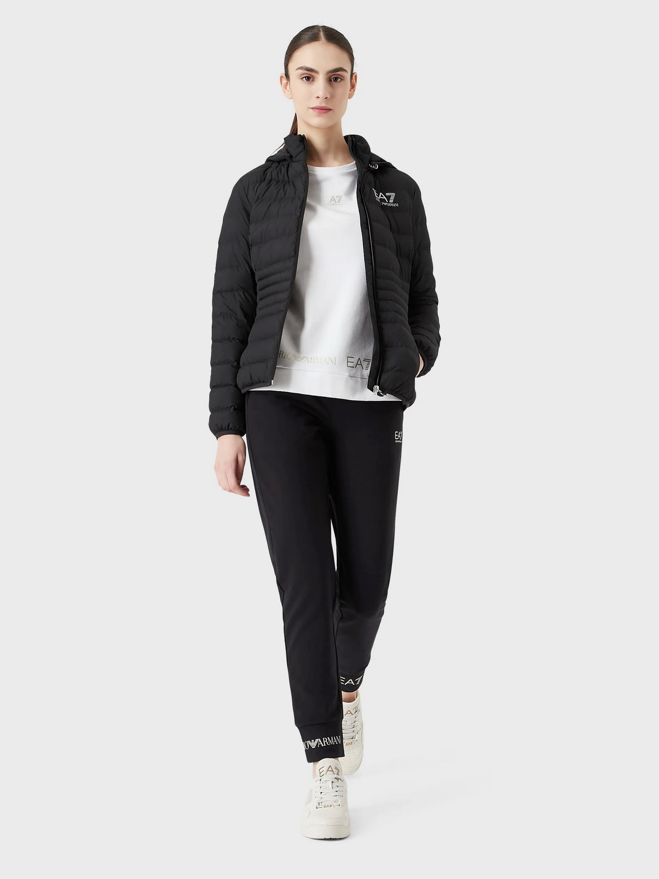 Світшот EA7 модель 6LTM09-TJFTZ-0101 Фото