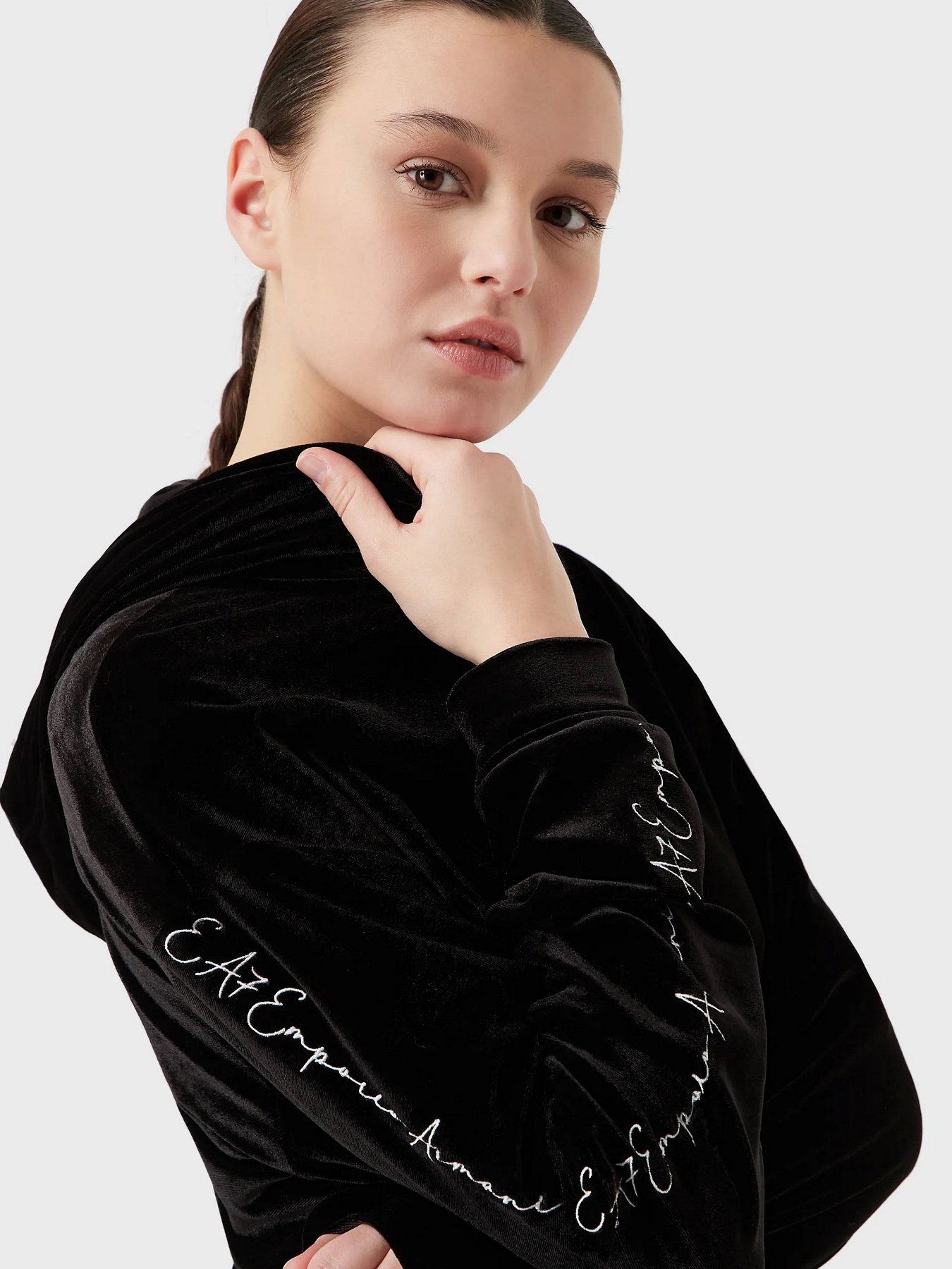 Кофта EA7 Athletic Velour модель 6LTM31-TJDWZ-1200 Фото