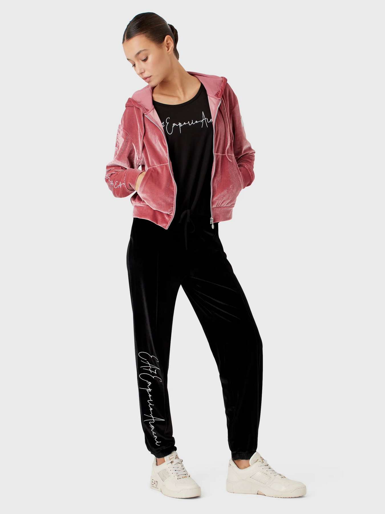 Кофта EA7 Athletic Velour модель 6LTM31-TJDWZ-1438 Фото