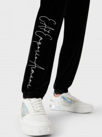 Штаны спортивные EA7 Athletic Velour модель 6LTP72-TJDWZ-1200 Фото