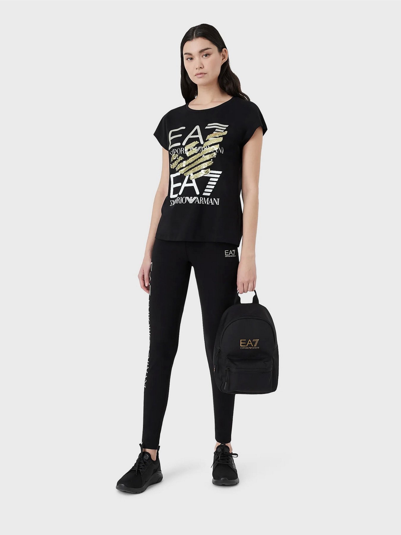 Легінси спортивні EA7 Shiny модель 8NTP63-TJ01Z-0200 Фото