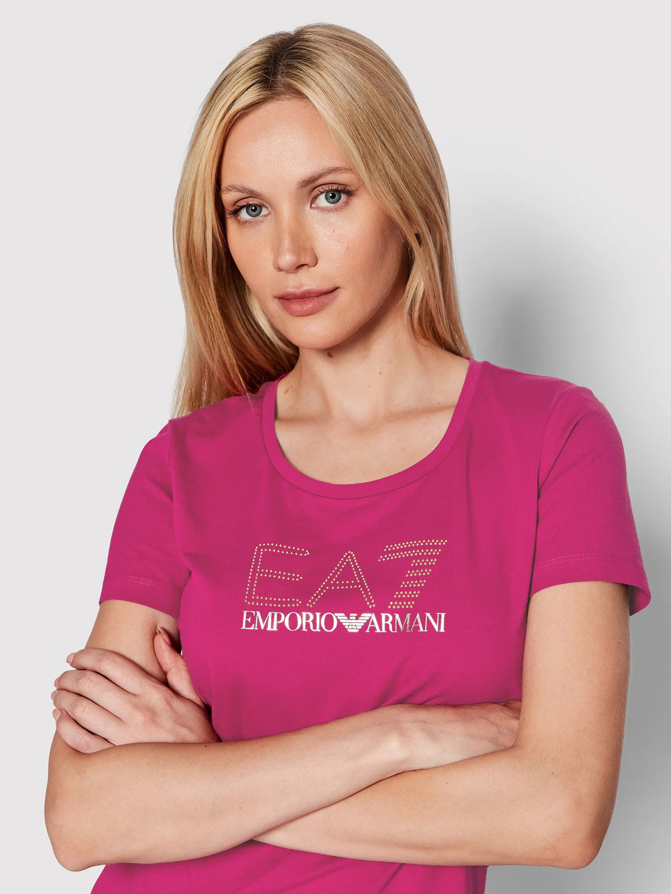 Футболка EA7 Logo Series модель 8NTT24-TJ2HZ-1438 Футболка EA7 Logo Series модель 8NTT24-TJ2HZ-1438 Фото