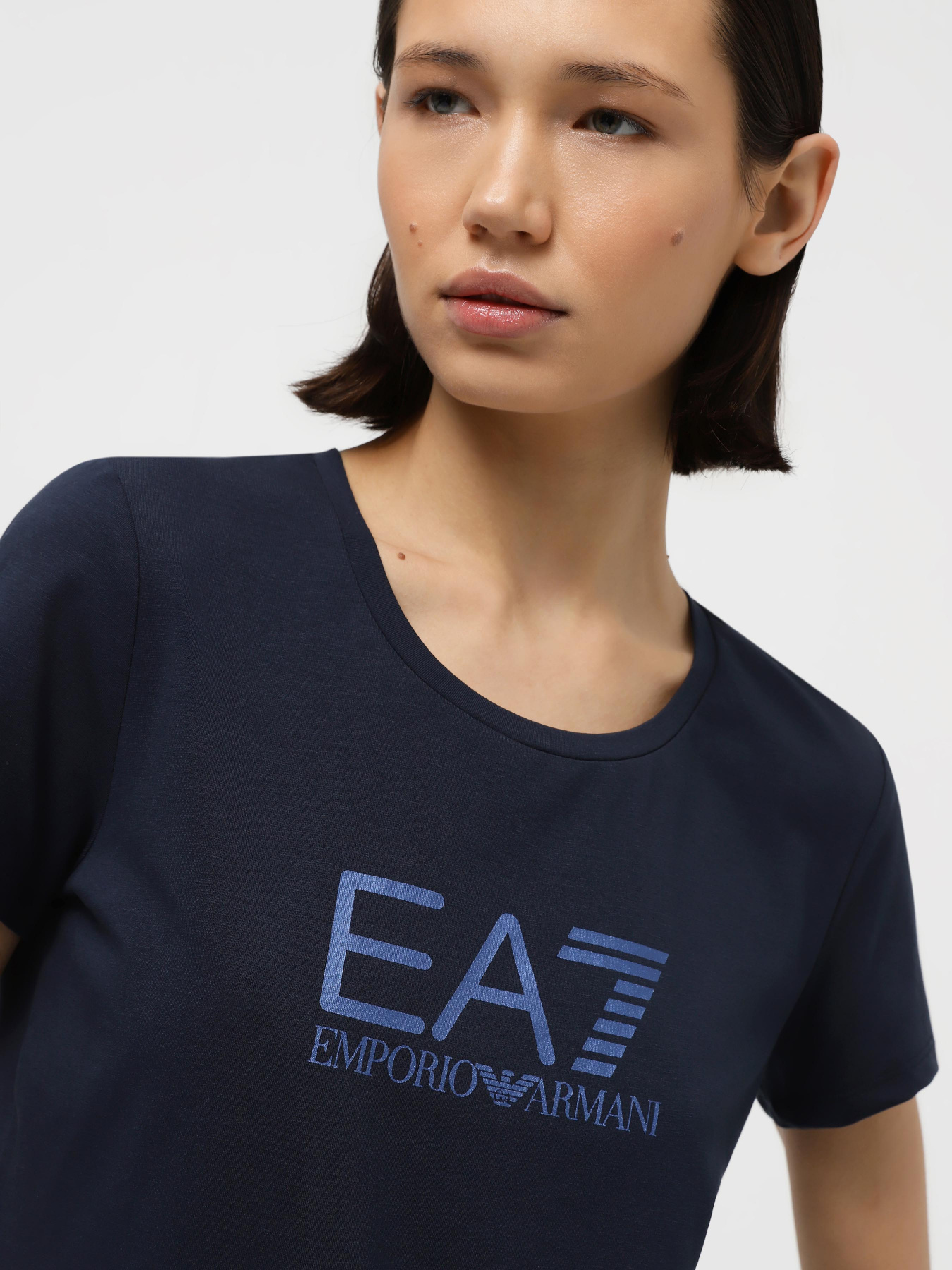 Футболка EA7 модель 8NTT66-TJFKZ-0542 Футболка EA7 модель 8NTT66-TJFKZ-0542 Фото