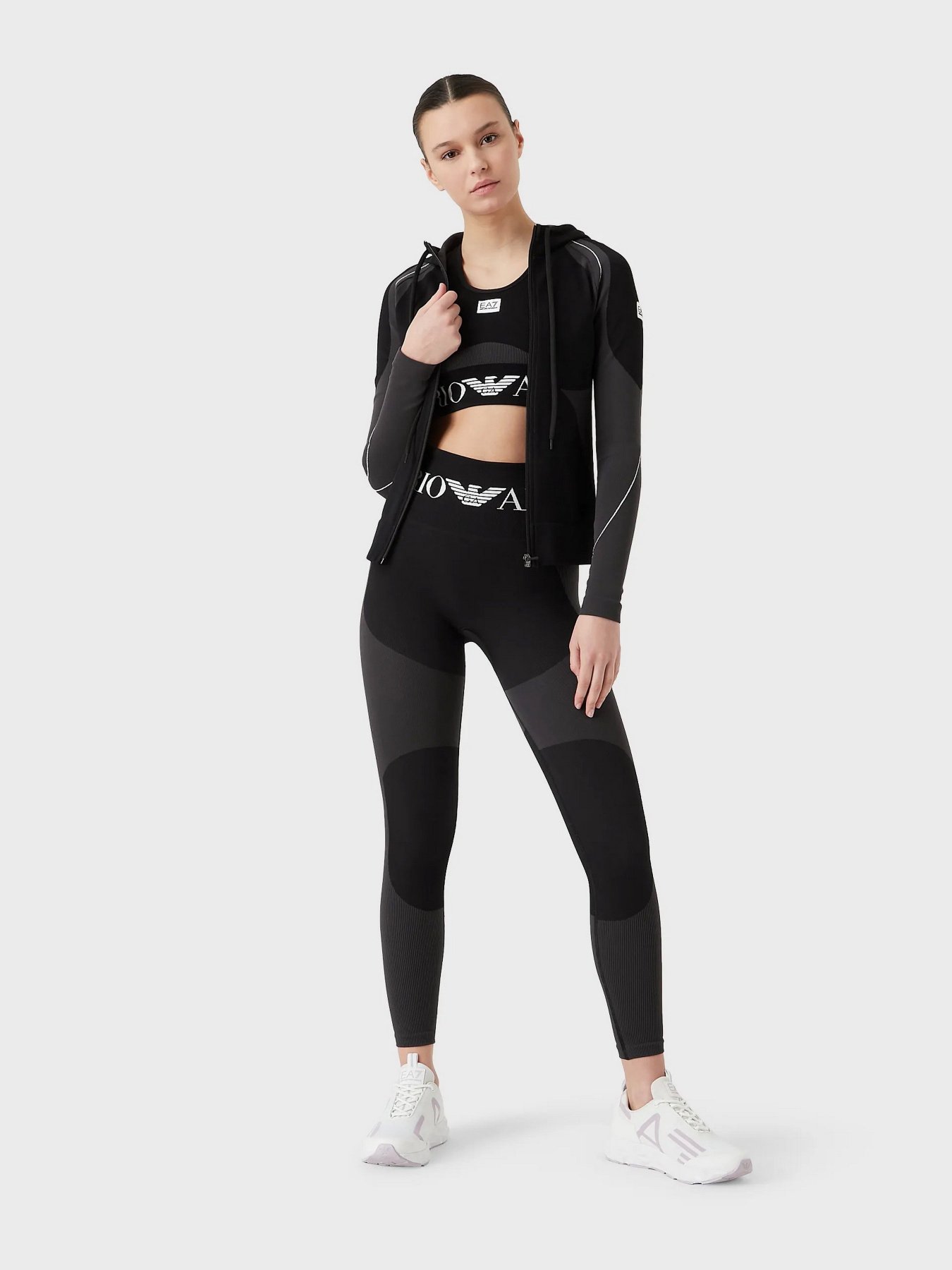 Леггинсы спортивные EA7 модель 6LTP51-TJDGZ-1200 Фото