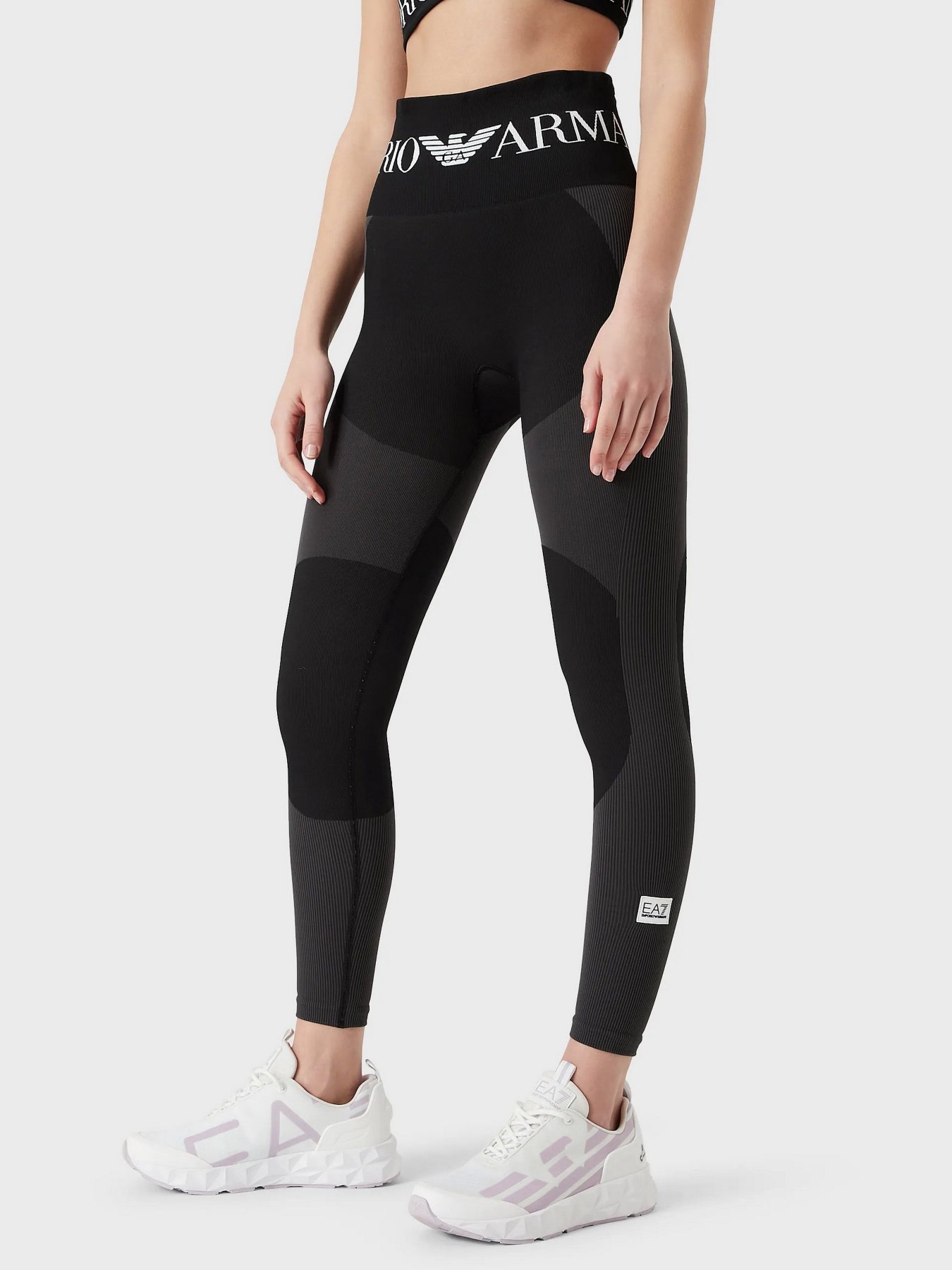 Леггинсы спортивные EA7 модель 6LTP51-TJDGZ-1200 Фото