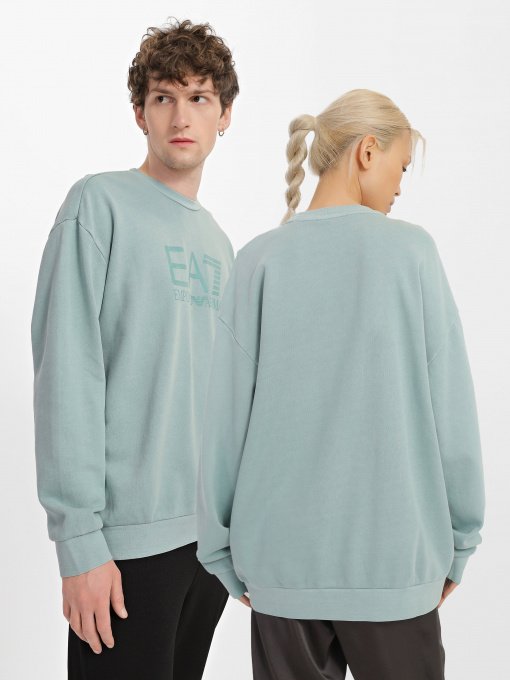 Свитшот EA7 Unisex Dyed Summer модель 3RUM05-PJLMZ-1954 Фото