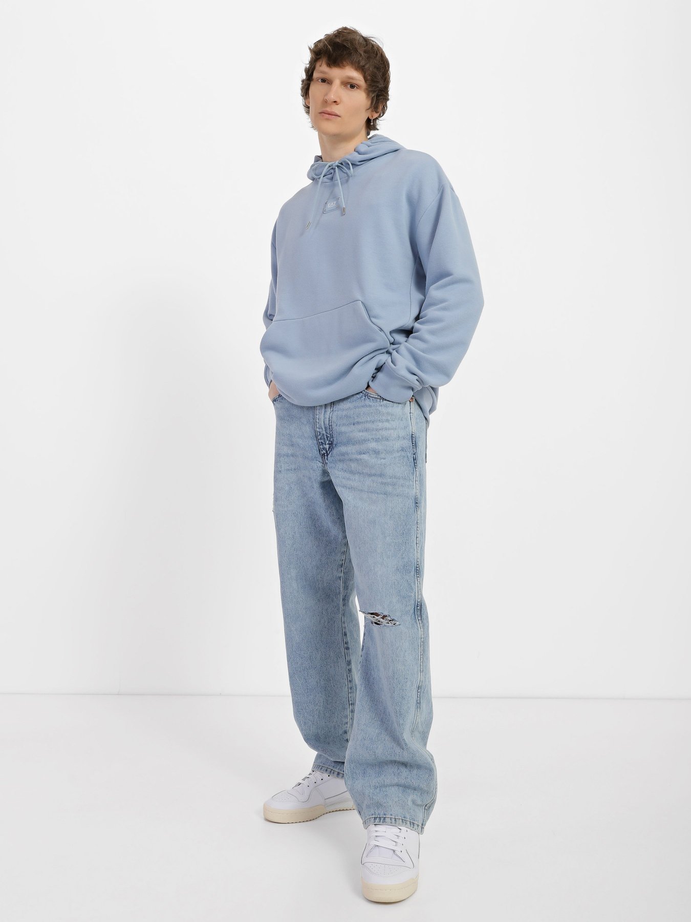 Худі EA7 Logo Series модель 3RUM78-TJPQZ-1541 Фото