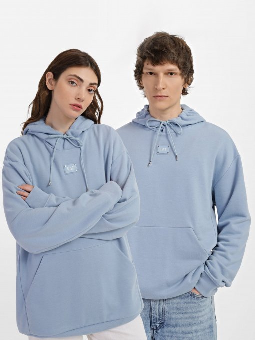 Худи EA7 Logo Series модель 3RUM78-TJPQZ-1541 Фото