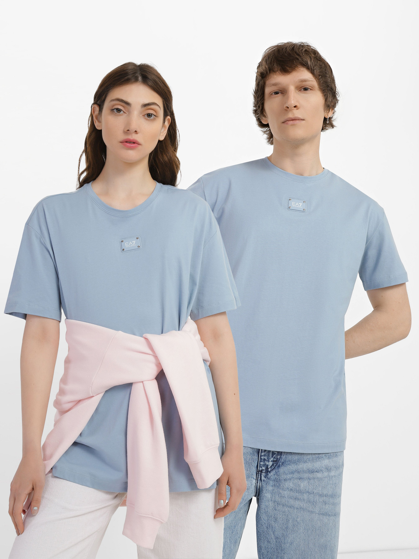 Футболка EA7 Logo Series модель 3RUT78-TJPOZ-1541 Фото