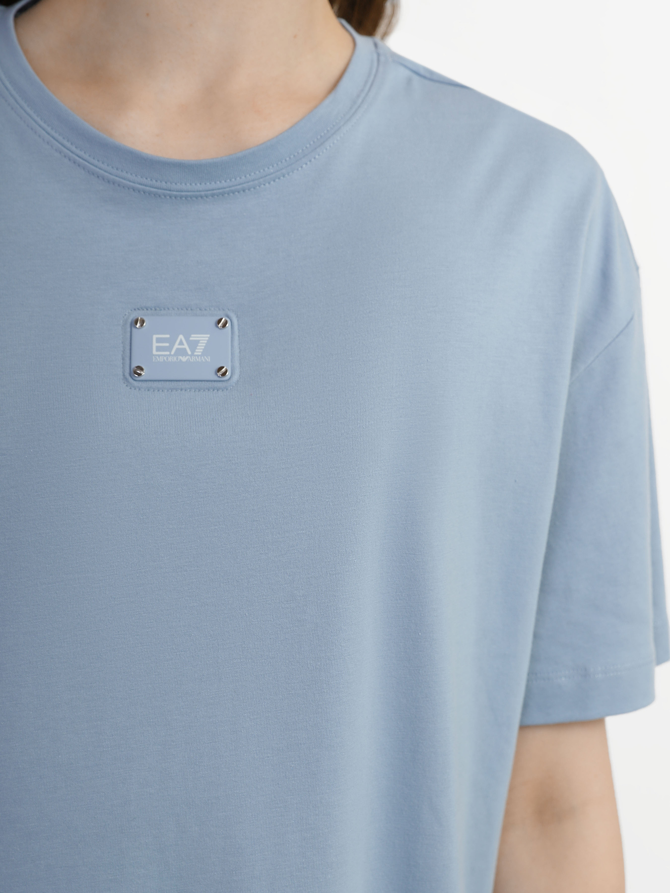 Футболка EA7 Logo Series модель 3RUT78-TJPOZ-1541 Фото