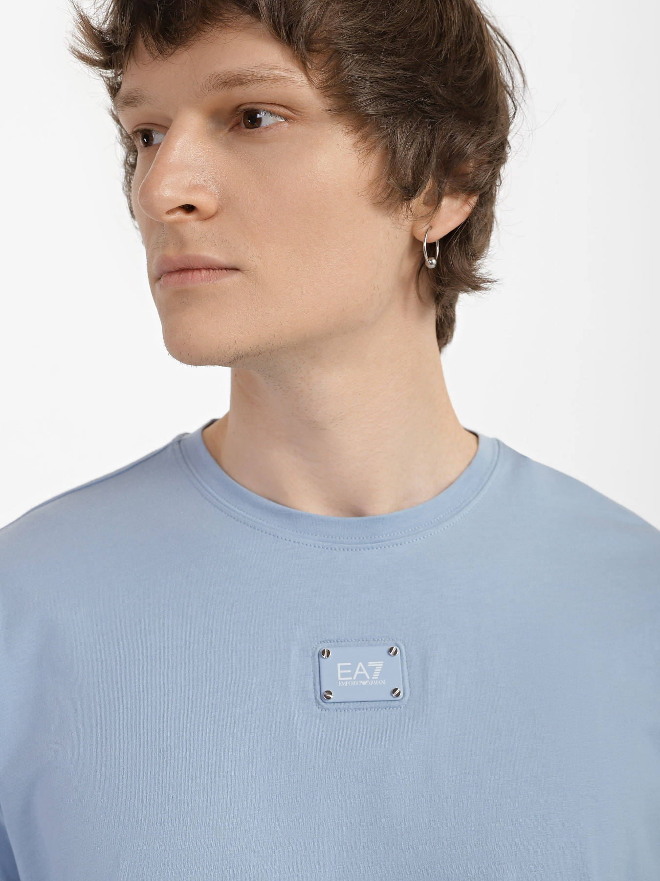 Футболка EA7 Logo Series модель 3RUT78-TJPOZ-1541 Фото