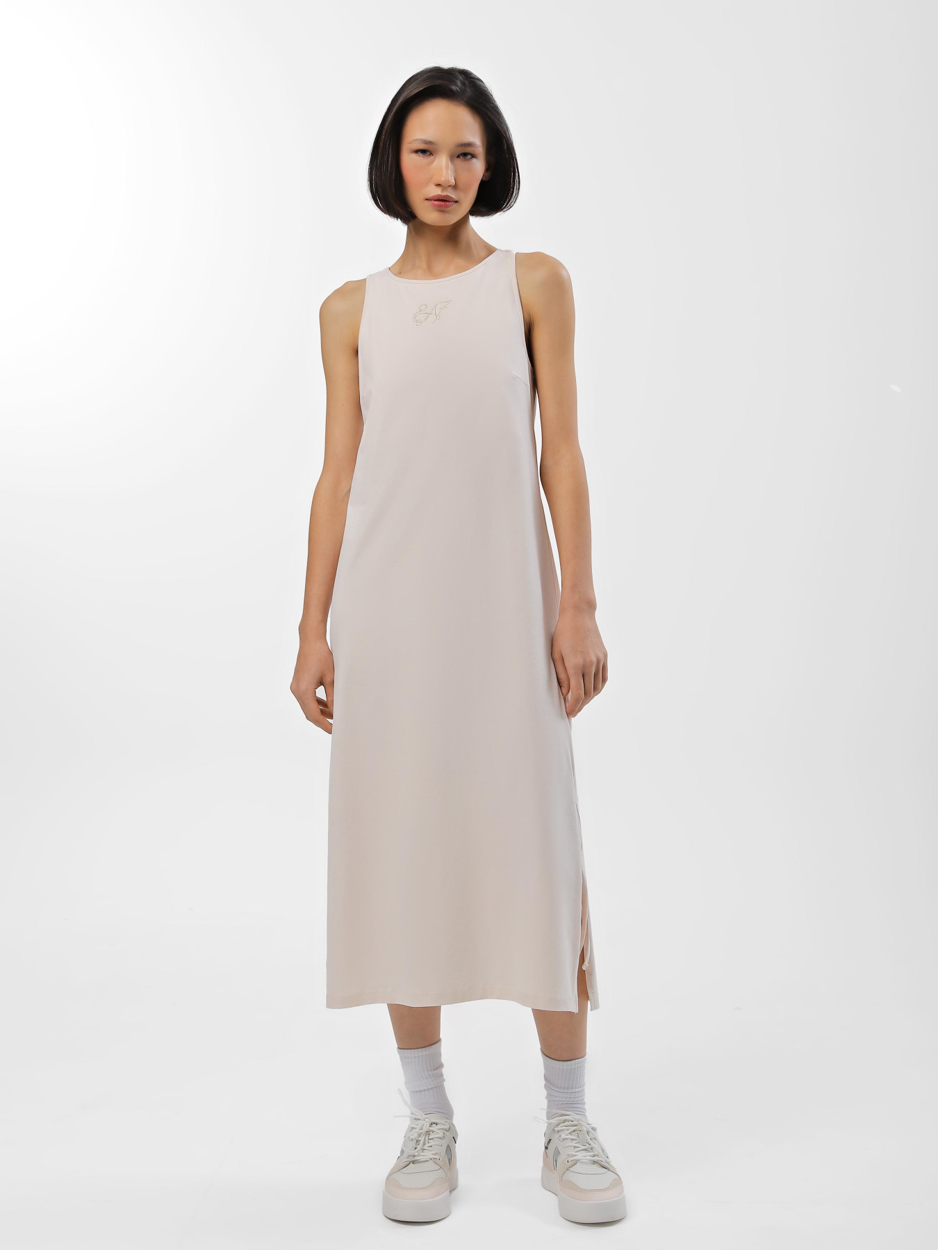 Сукня міді EA7 7 Senses модель 3RTA53-TJLJZ-1712 Фото