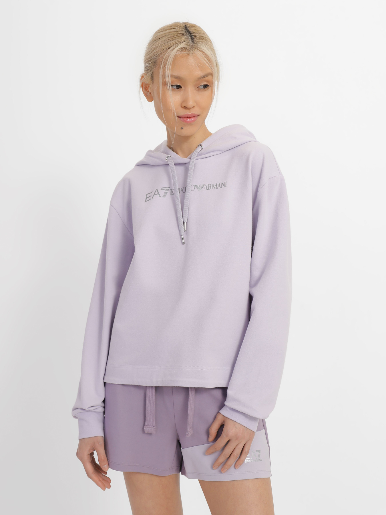 Худі EA7 Shiny модель 3RTM19-TJCQZ-1361 Фото