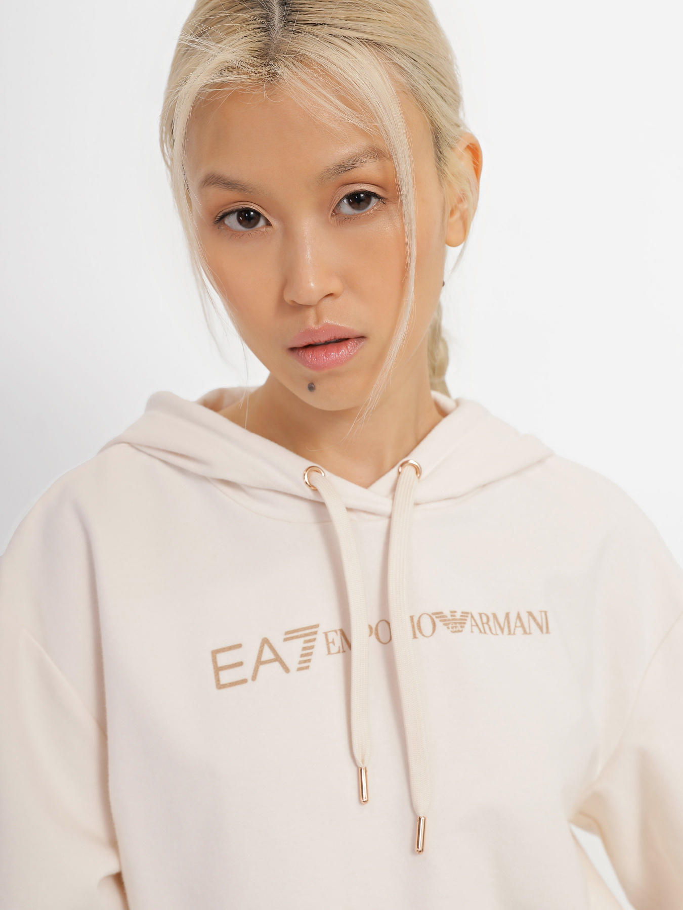 Худи EA7 Shiny модель 3RTM19-TJCQZ-1712 Фото