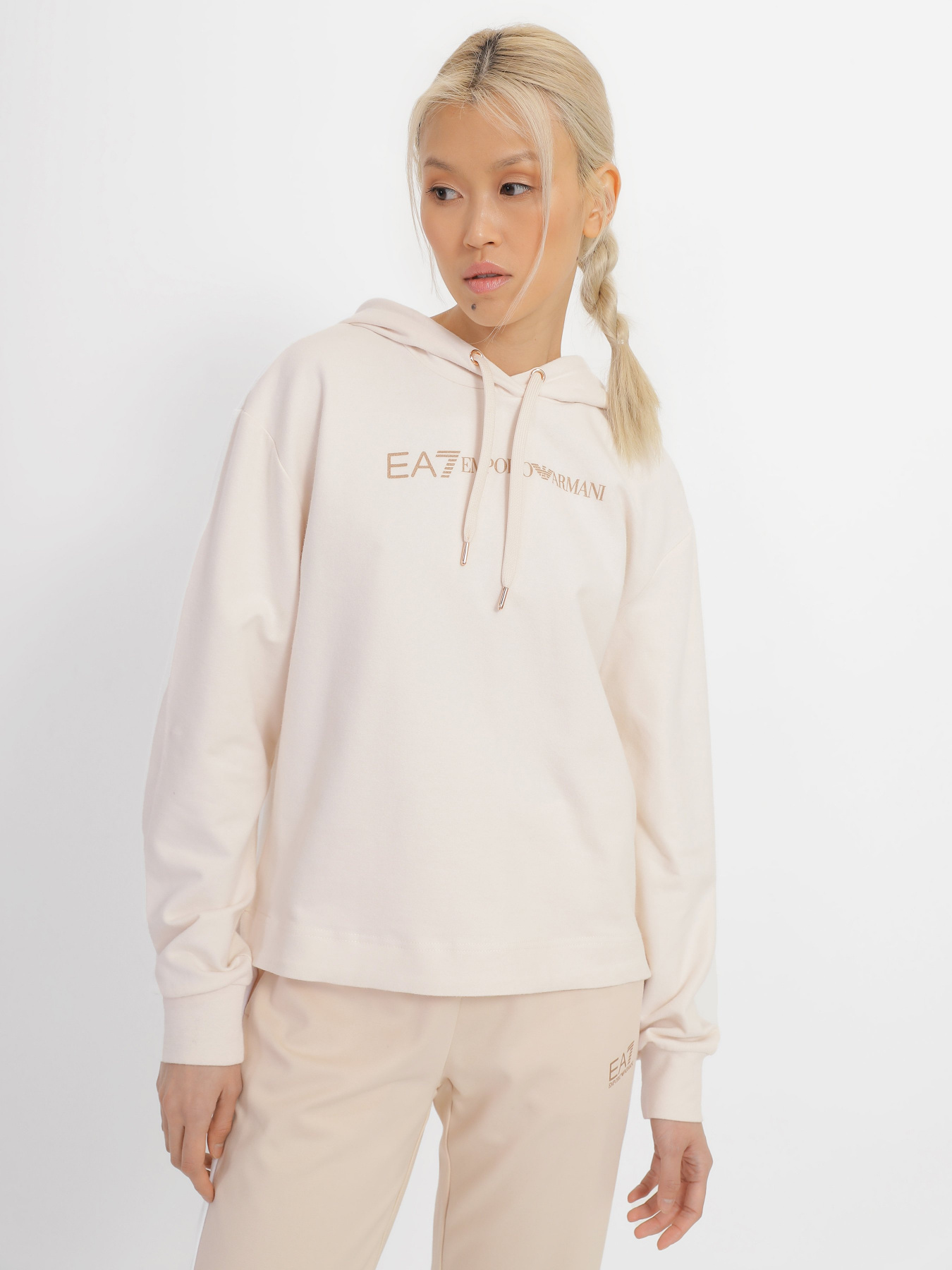 Худі EA7 Shiny модель 3RTM19-TJCQZ-1712 Фото