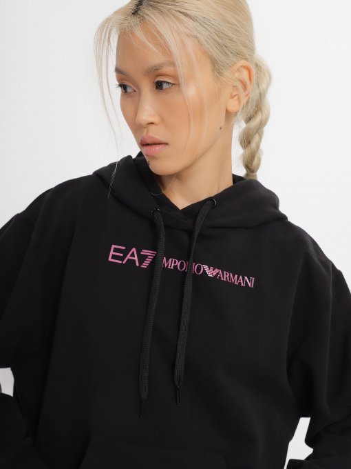 Худи EA7 Shiny модель 3RTM20-TJCQZ-0216 Фото