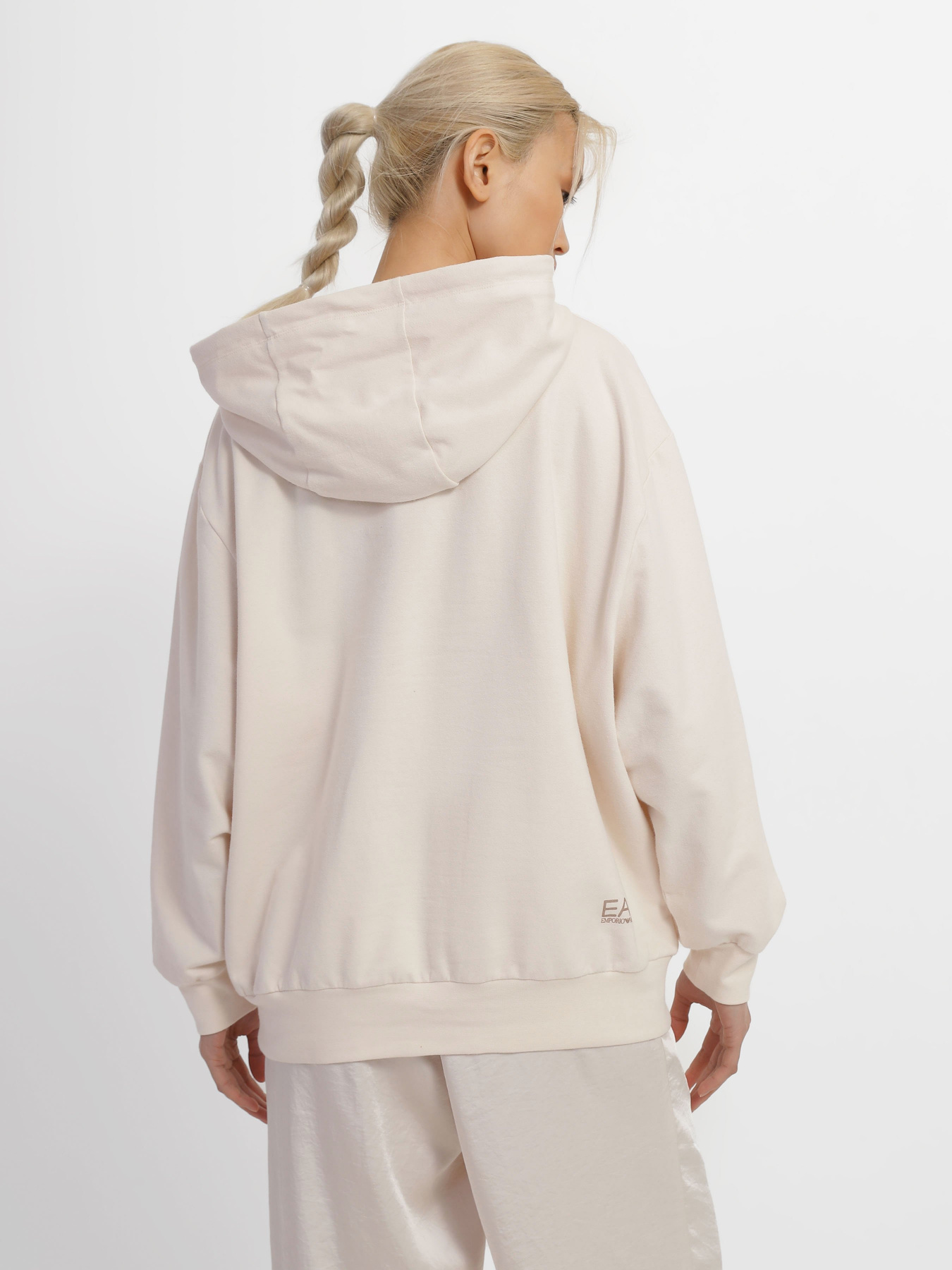 Худи EA7 Shiny модель 3RTM20-TJCQZ-1712 Фото