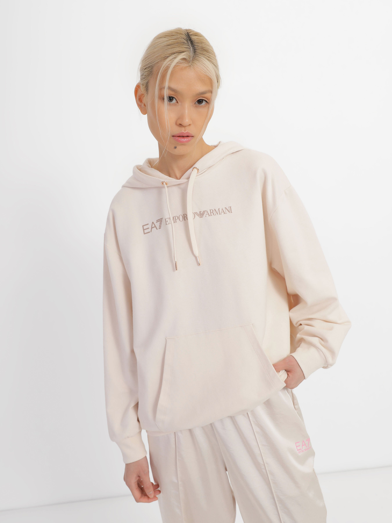 Худі EA7 Shiny модель 3RTM20-TJCQZ-1712 Фото