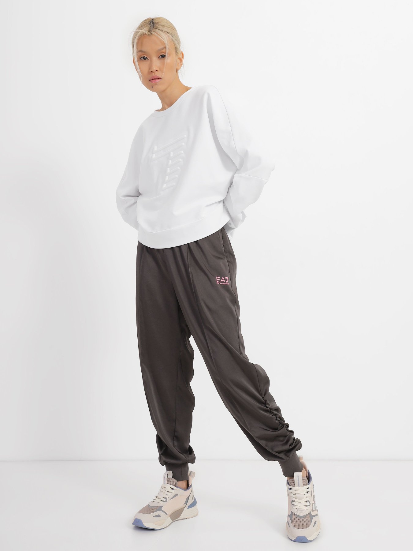 Штаны спортивные EA7 Sport Stylish модель 3RTP76-TNBLZ-1993 Фото