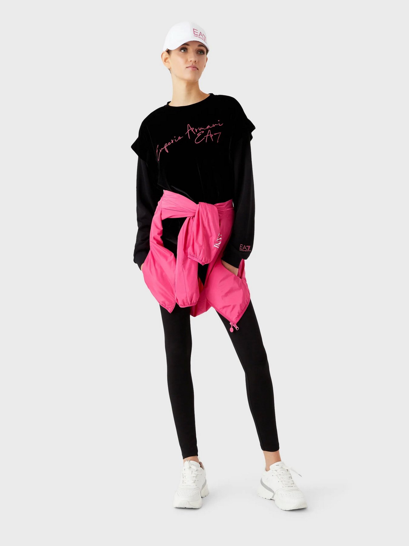 Леггинсы EA7 Logo Series модель 3RTP59-TJ01Z-0200 Фото