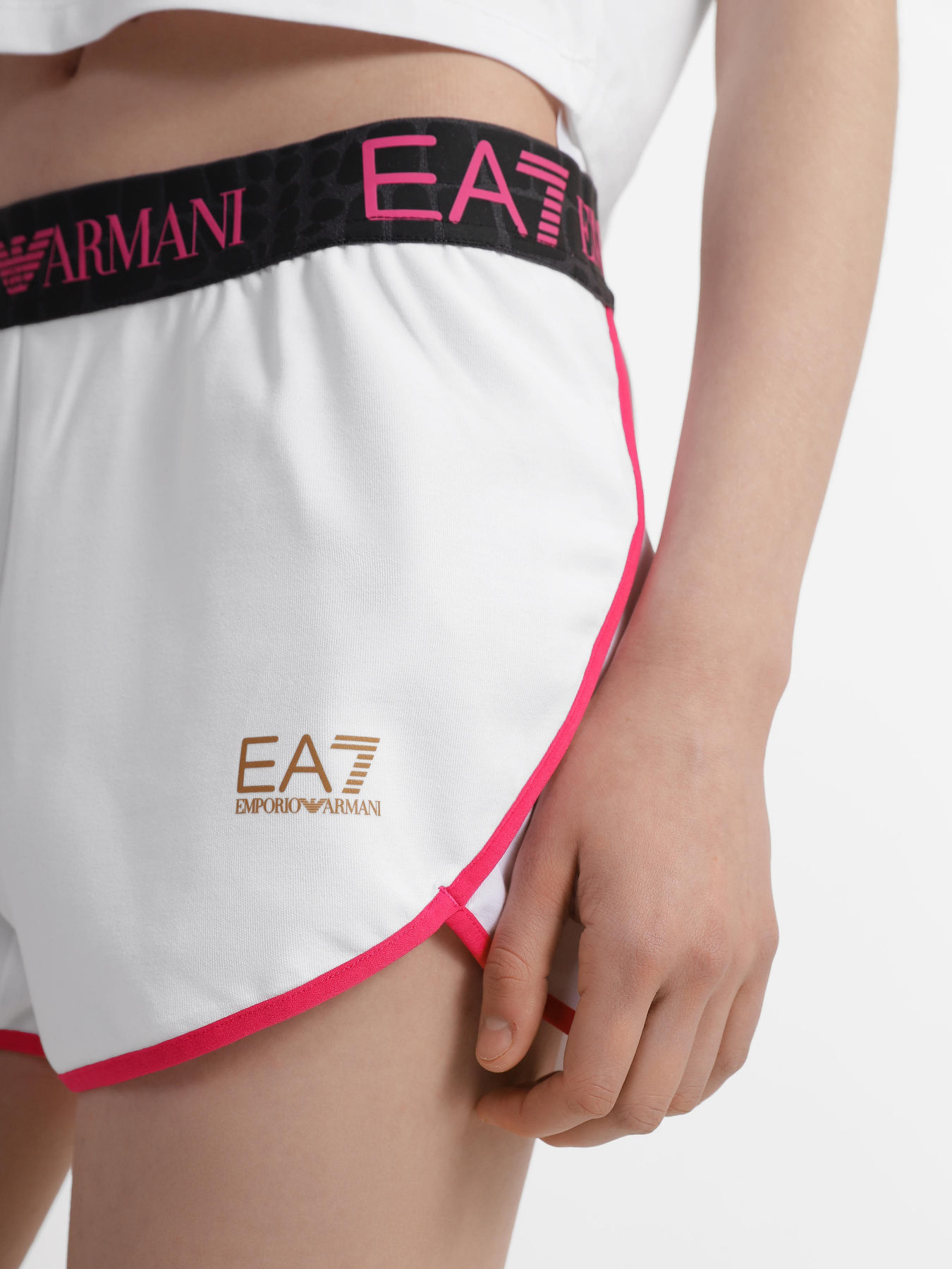 Шорты спортивные EA7 Natural Ventus7 модель 3RTS54-TJKWZ-1100 Фото