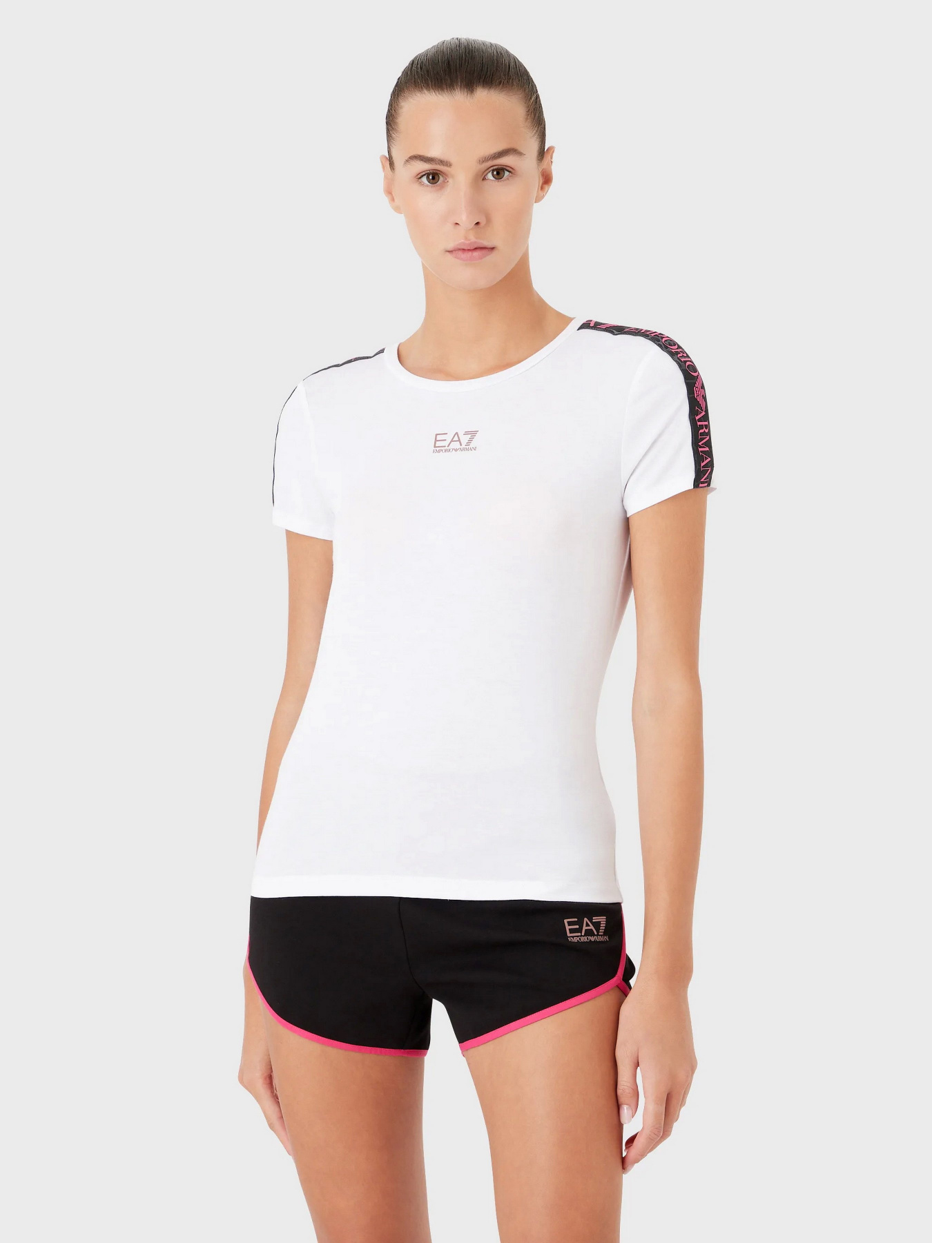 Спортивна футболка EA7 Natural Ventus7 модель 3RTT02-TJKUZ-1100 Фото