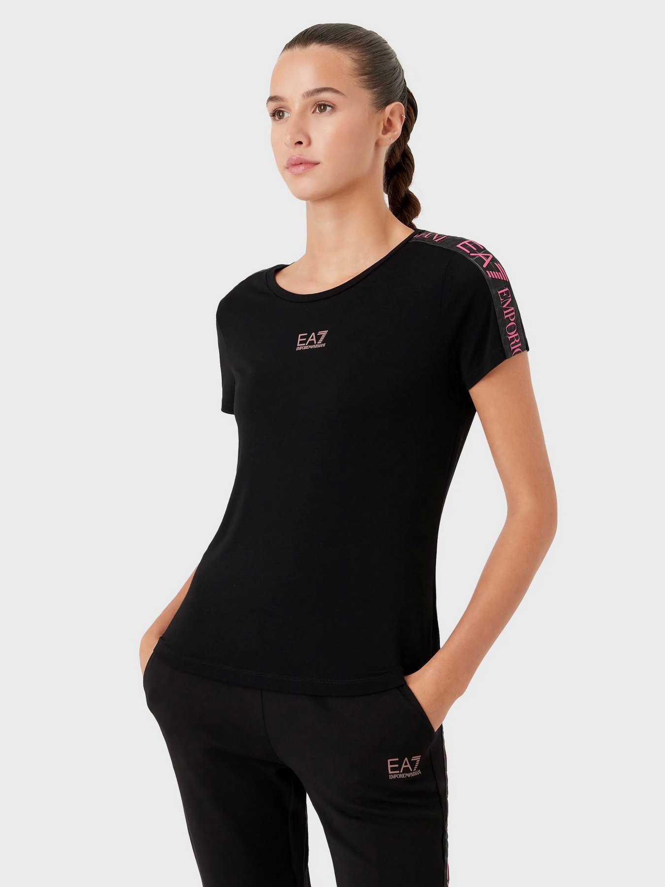 Футболка спортивна EA7 Natural Ventus7 модель 3RTT02-TJKUZ-1200 Фото