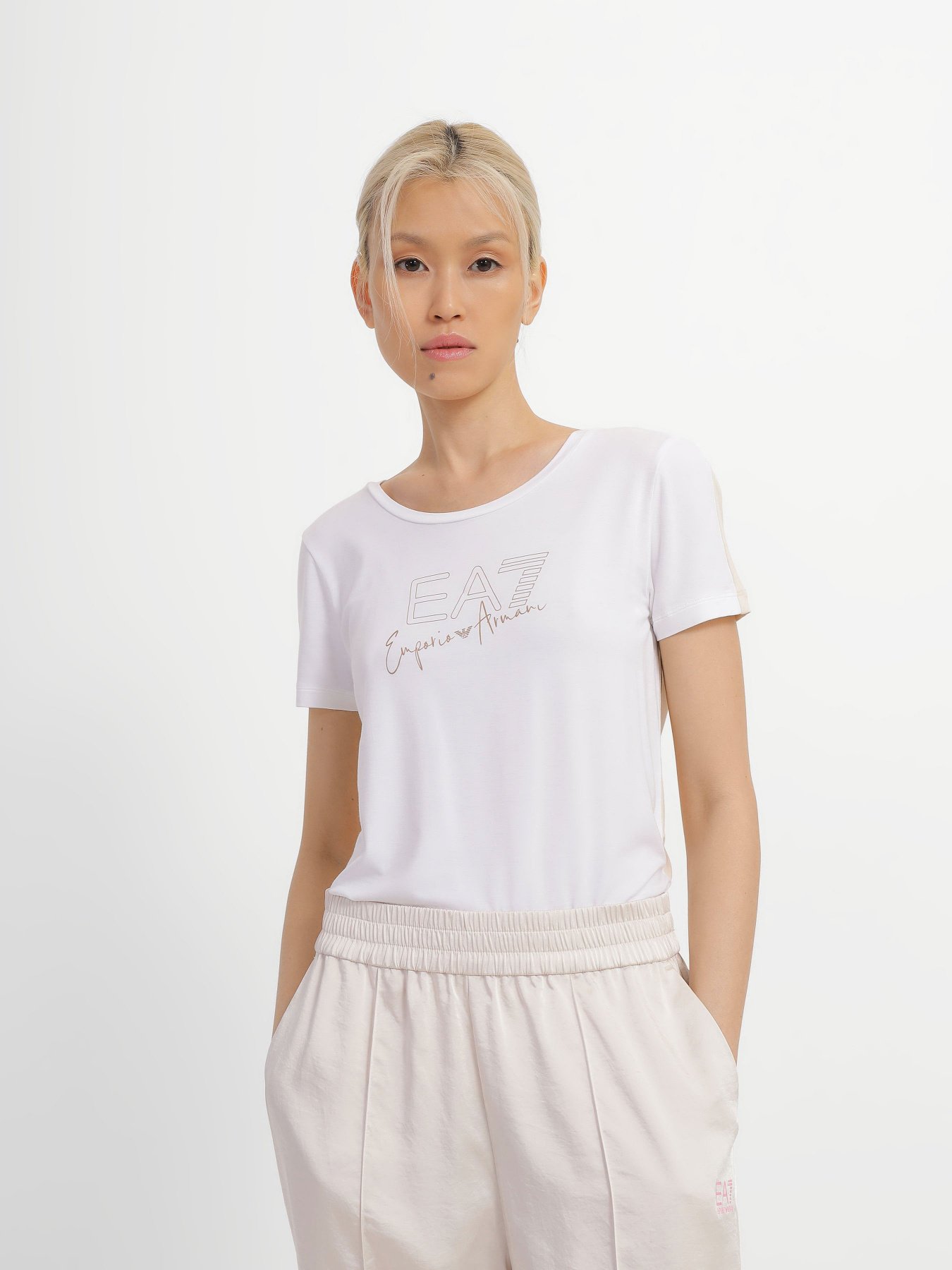 Футболка EA7 Tonal Block модель 3RTT21-TJKMZ-1100 Фото