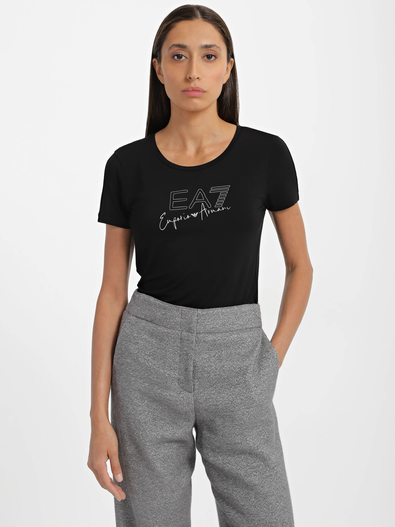 Футболка EA7 Tonal Block модель 3RTT21-TJKMZ-1200 Футболка EA7 Tonal Block модель 3RTT21-TJKMZ-1200 Фото