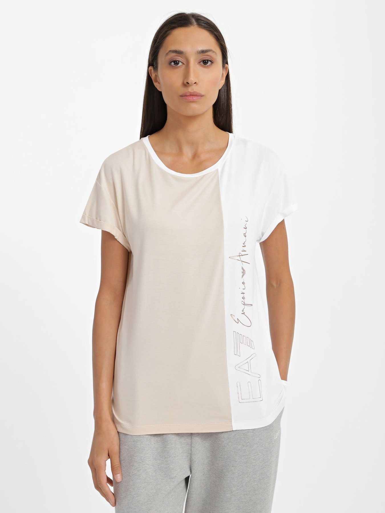 Футболка EA7 Tonal Block модель 3RTT22-TJKMZ-1741 Фото