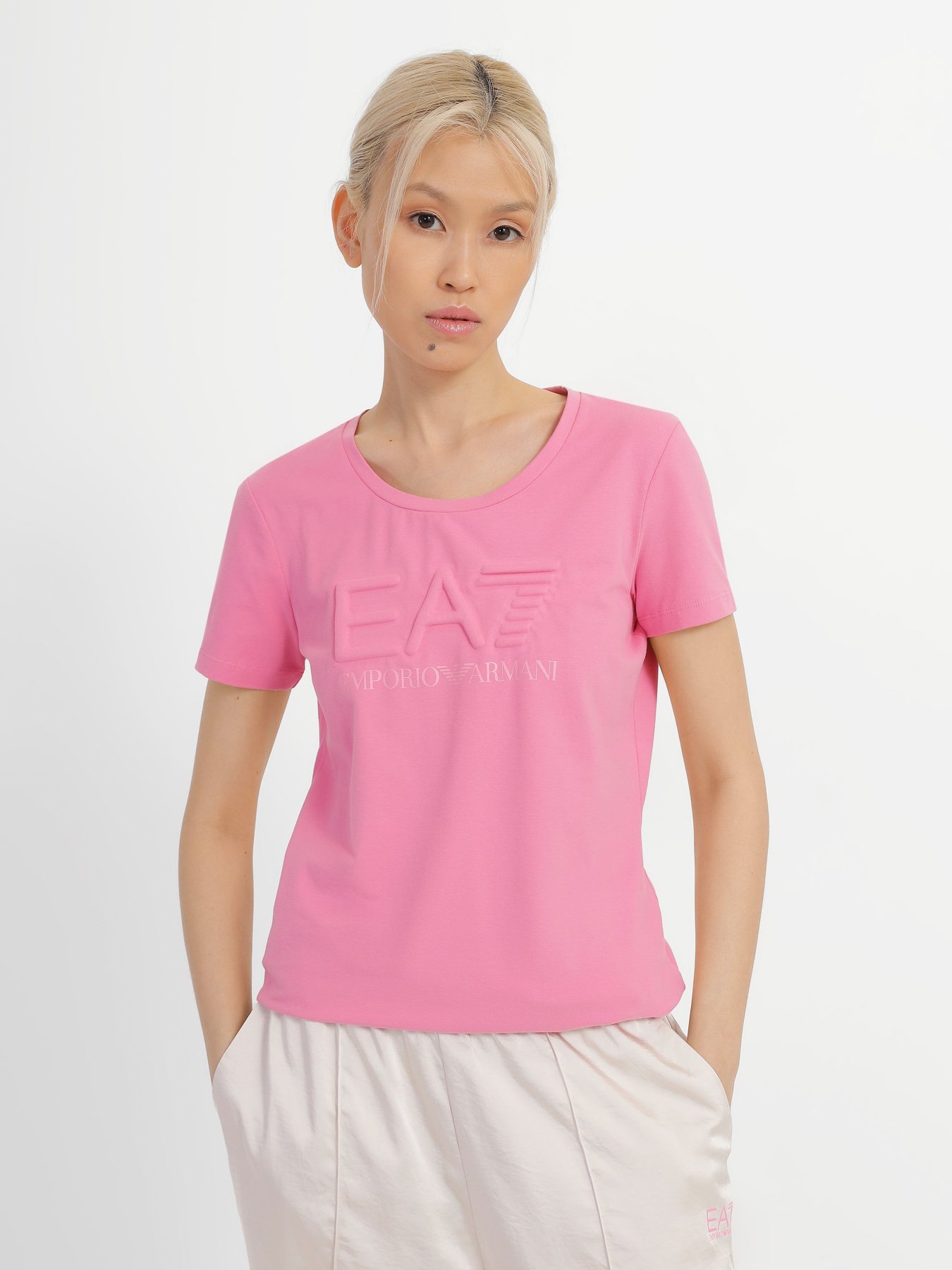 Футболка EA7 Logo Series модель 3RTT29-TJLJZ-1428 Фото