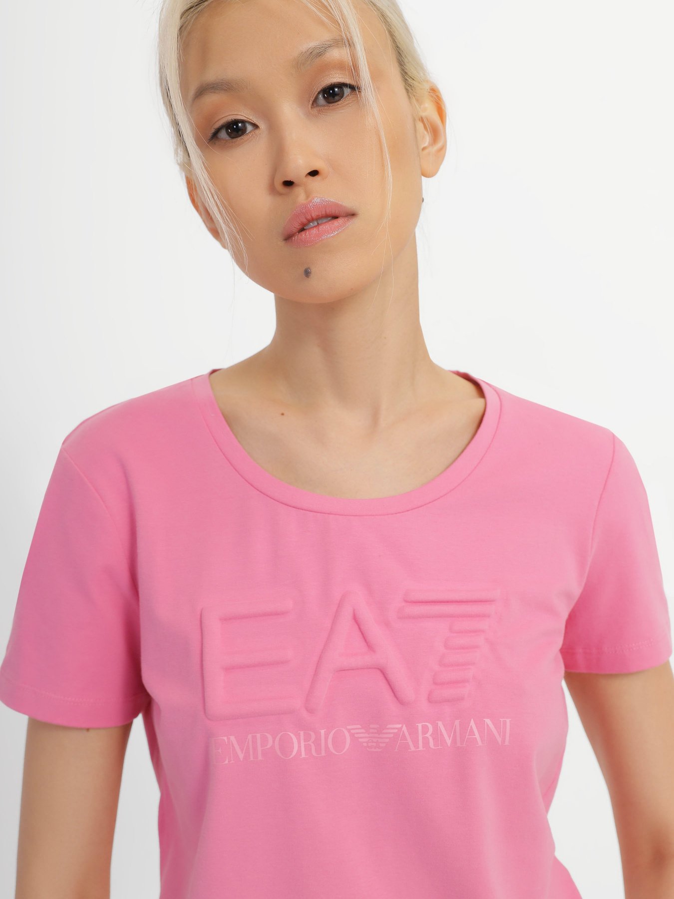 Футболка EA7 Logo Series модель 3RTT29-TJLJZ-1428 Фото