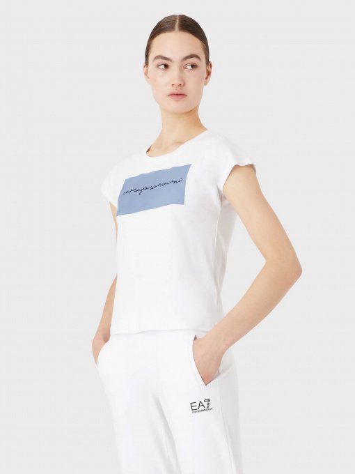 Футболка EA7 Logo Series модель 3RTT32-TJFKZ-1100 Фото