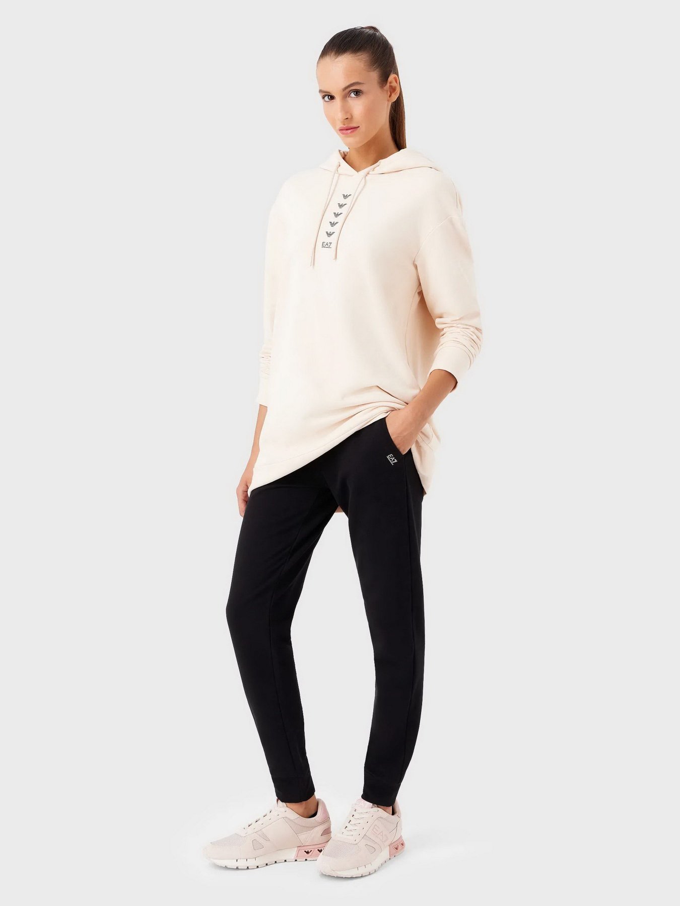 Худи EA7 Logo Series модель 6RTM29-TJPLZ-1707 Фото