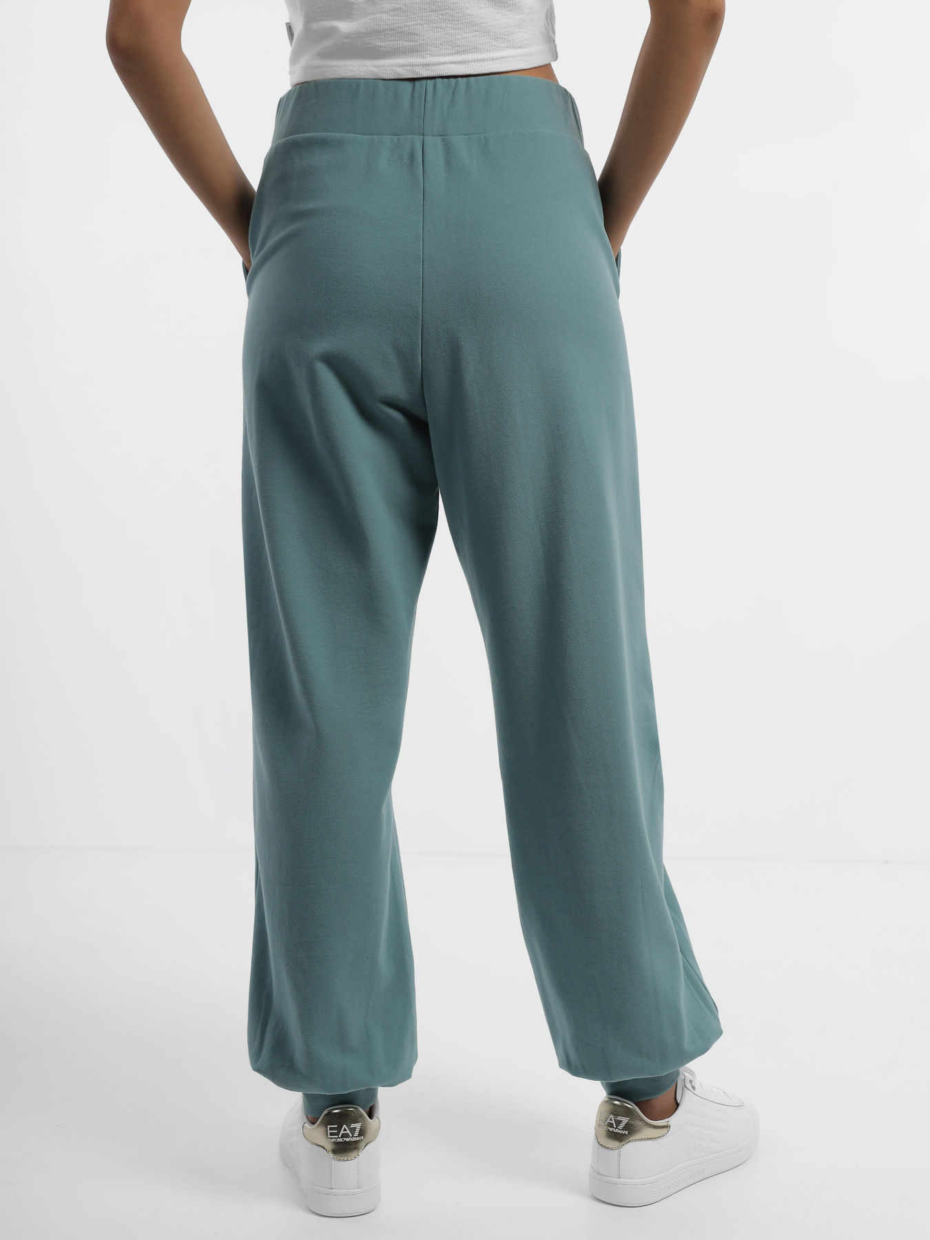 Спортивні штани EA7 Logo Series модель 6RTP68-TJPLZ-1807 Фото