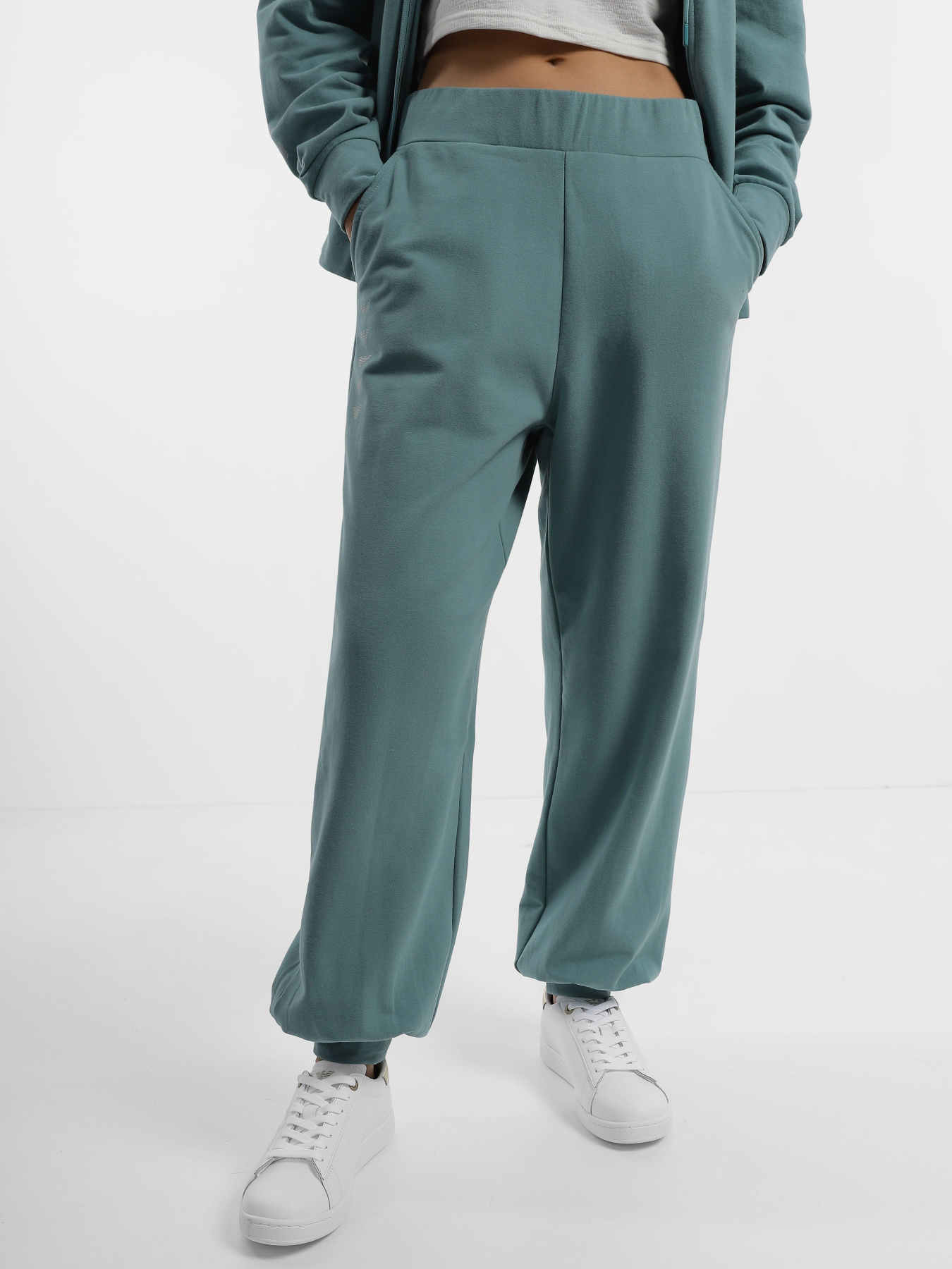 Спортивні штани EA7 Logo Series модель 6RTP68-TJPLZ-1807 Фото