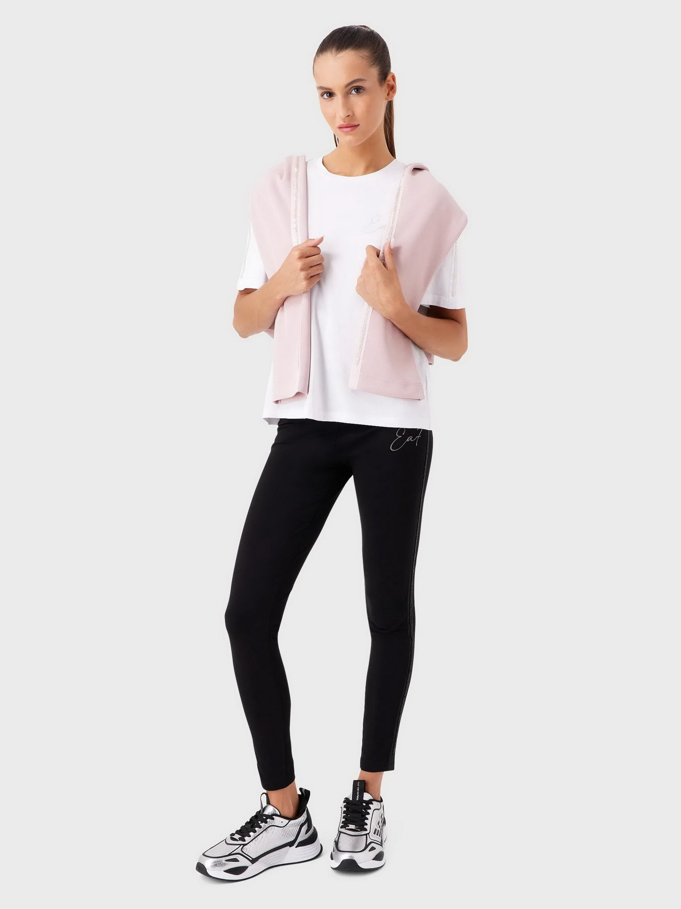 Футболка EA7 Precious модель 6RTT10-TJDZZ-1100 Фото