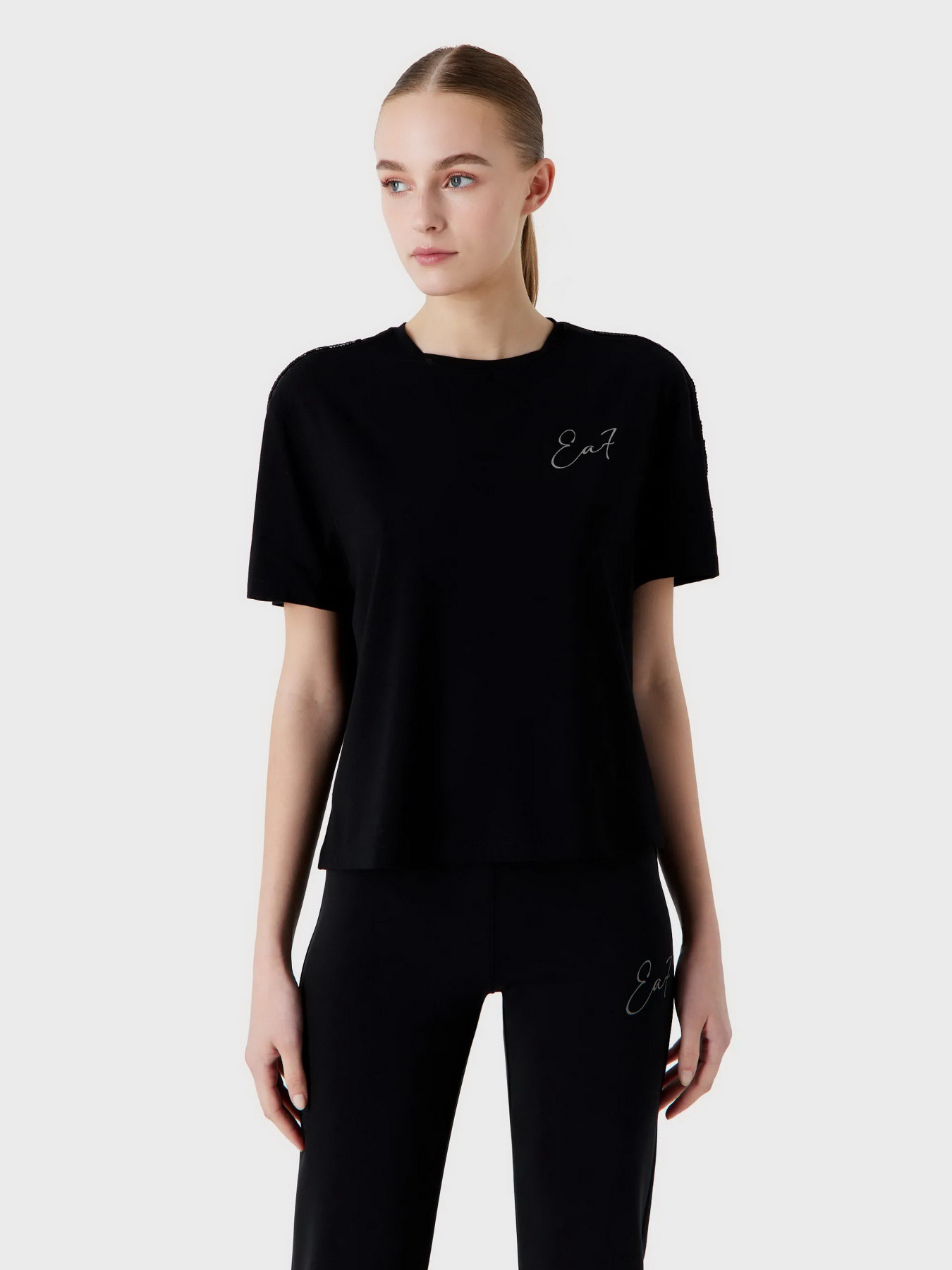 Футболка EA7 Precious модель 6RTT10-TJDZZ-1200 Фото