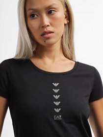 Футболка EA7 Logo Series модель 6RTT27-TJQDZ-0200 Фото