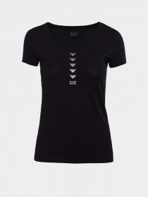 Футболка EA7 Logo Series модель 6RTT27-TJQDZ-0200 Фото