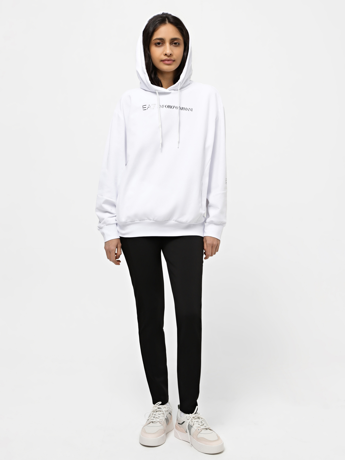 Худи EA7 Shiny модель 6RTM07-TJCQZ-0102 Фото