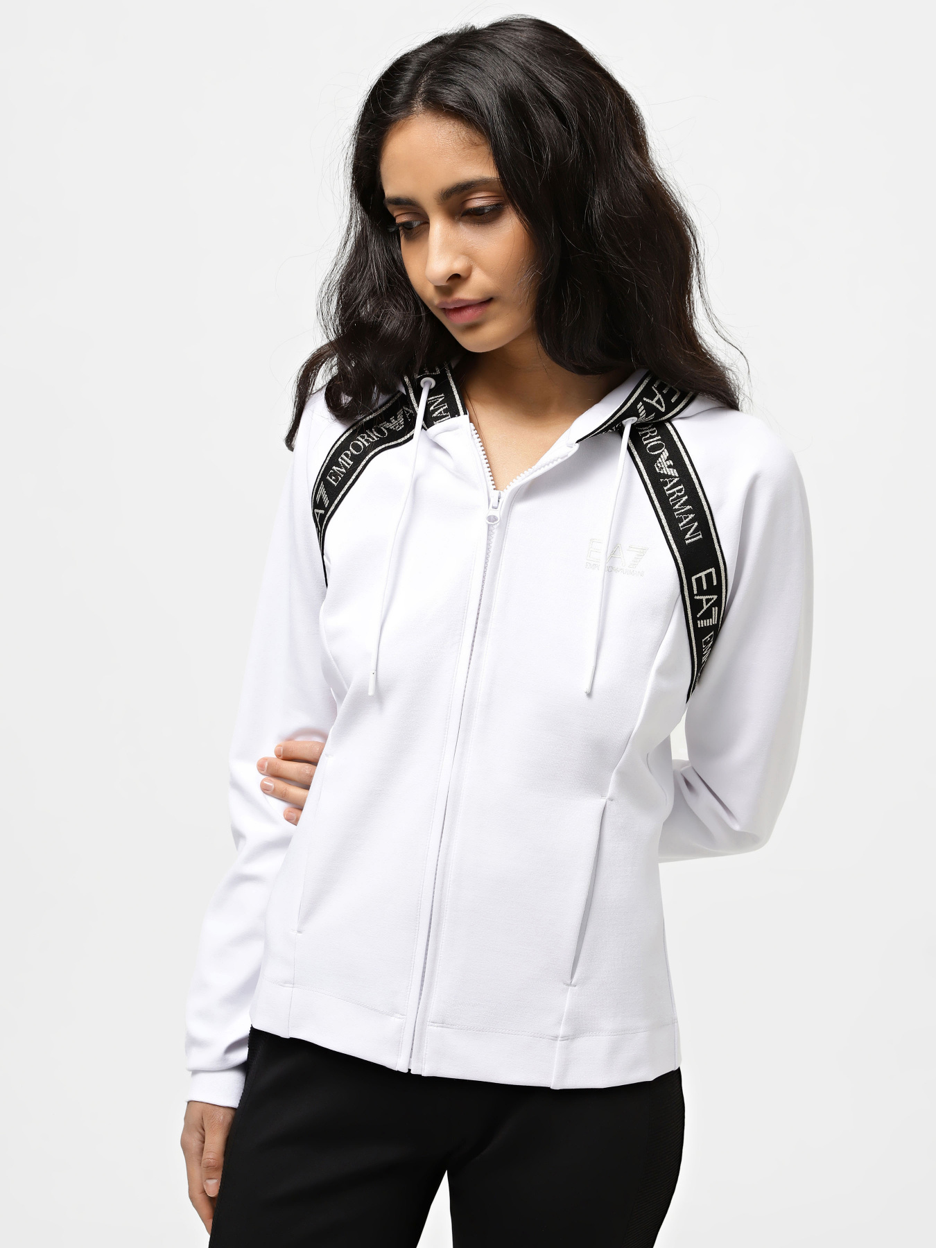 Кофта EA7 Logo Series модель 6RTM26-TJKWZ-1100 Кофта EA7 Logo Series модель 6RTM26-TJKWZ-1100 Фото