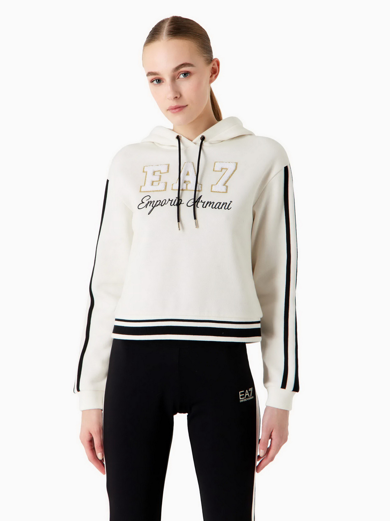 Худи EA7 University squad модель 6RTM34-TJPZZ-1130 Фото