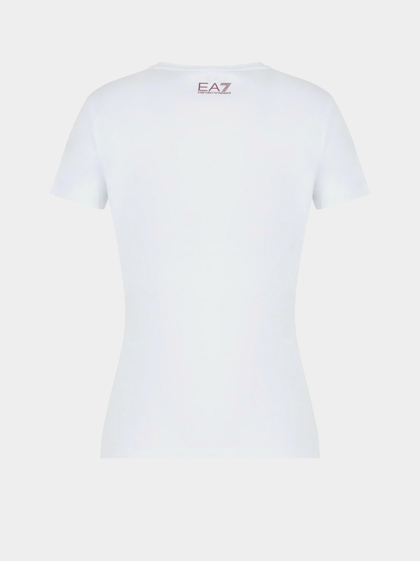 Футболка EA7 Athletic Velour organic cotton-blend модель 6RTT08-TJ6SZ-1100 Фото