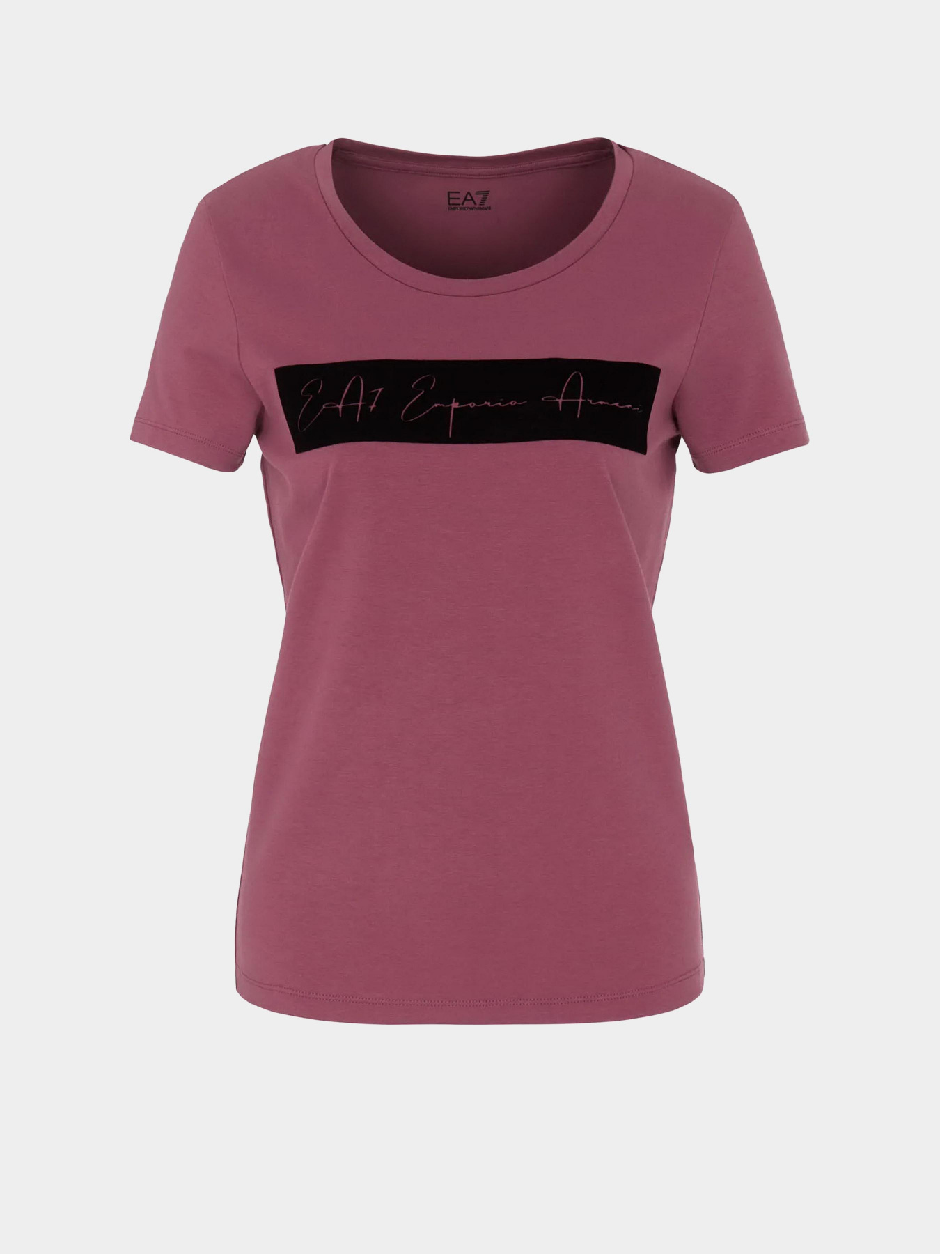 Футболка EA7 Athletic Velour organic cotton-blend модель 6RTT08-TJ6SZ-1420 Фото