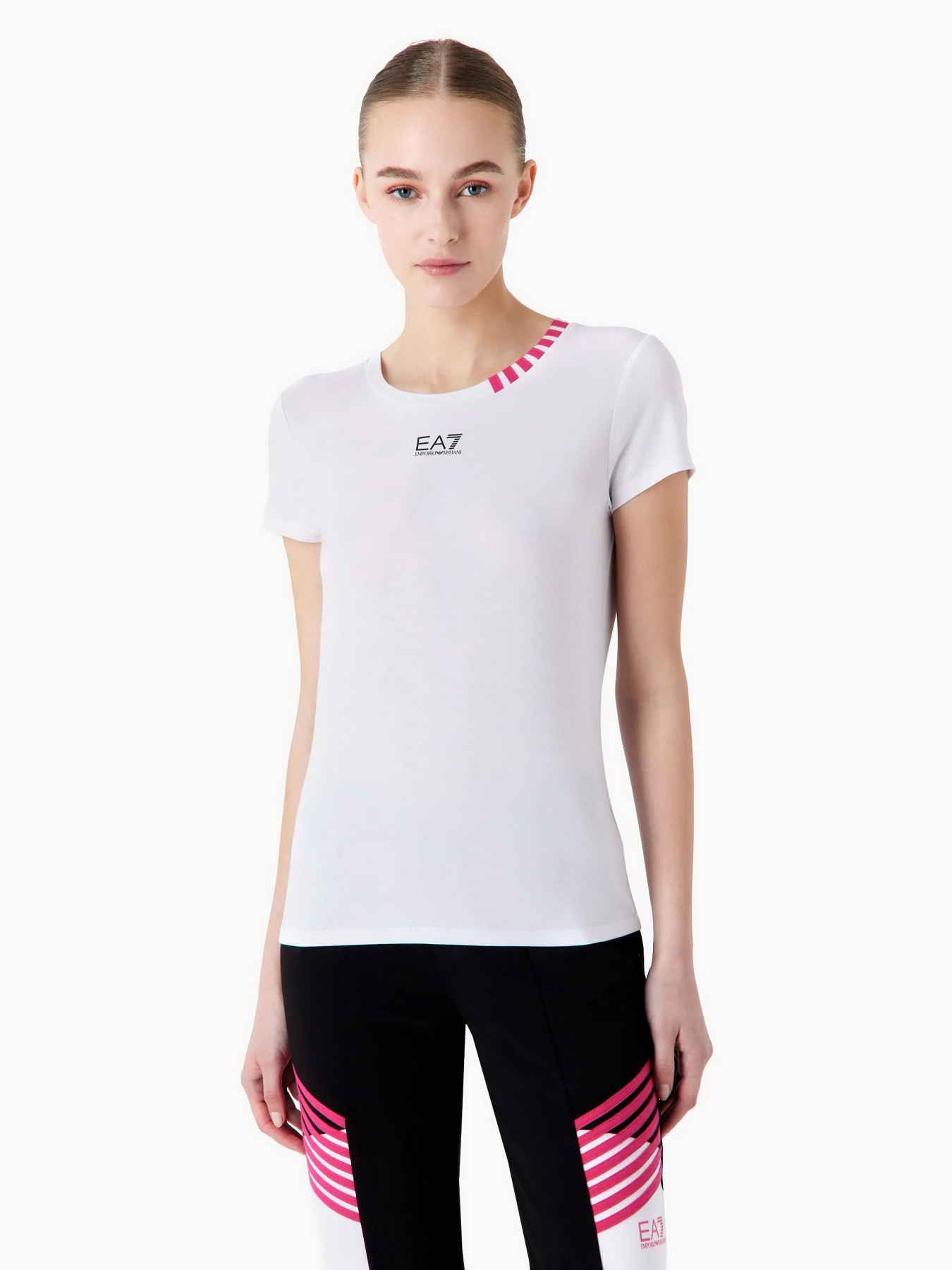 Футболка EA7 Natural Ventus7 модель 6RTT16-TJKUZ-1100 Футболка EA7 Natural Ventus7 модель 6RTT16-TJKUZ-1100 Фото