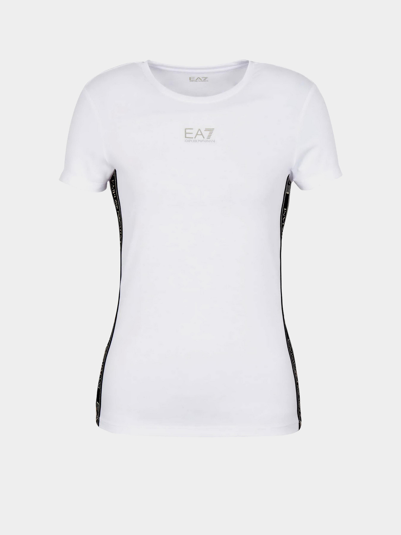 Футболка EA7 Logo Series recycled fabric crew-neck модель 6RTT25-TJKUZ-1100 Фото