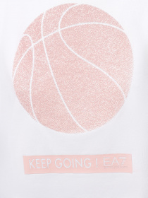 Футболка EA7 Logo Series модель 6RTT37-TJFKZ-0153 Фото