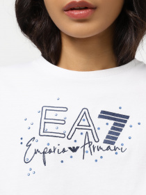 Футболка EA7 Denim Print модель 6RTT76-TJQPZ-1100 Фото