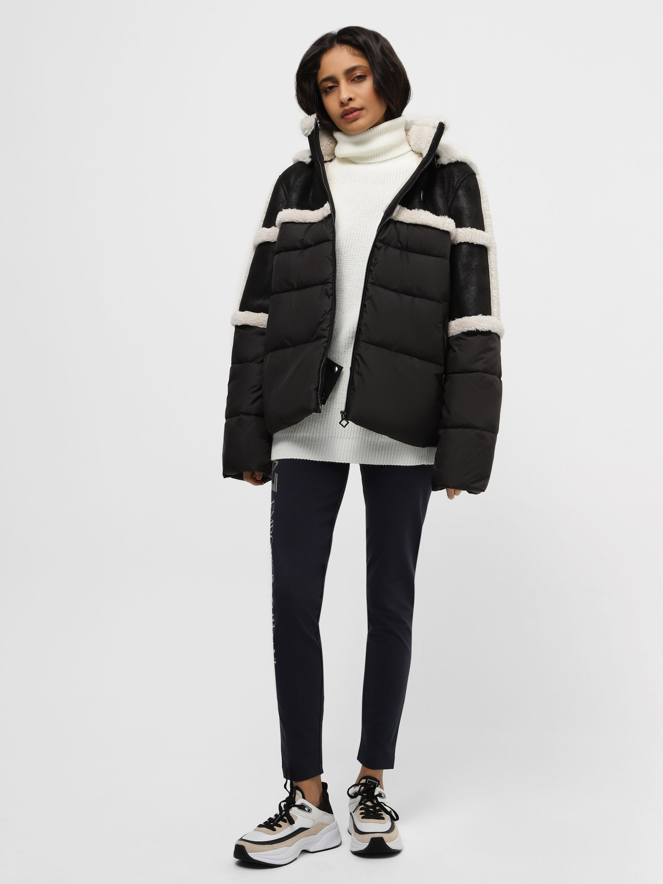 Леггинсы EA7 Shiny модель 8NTP63-TJ01Z-0555 Фото